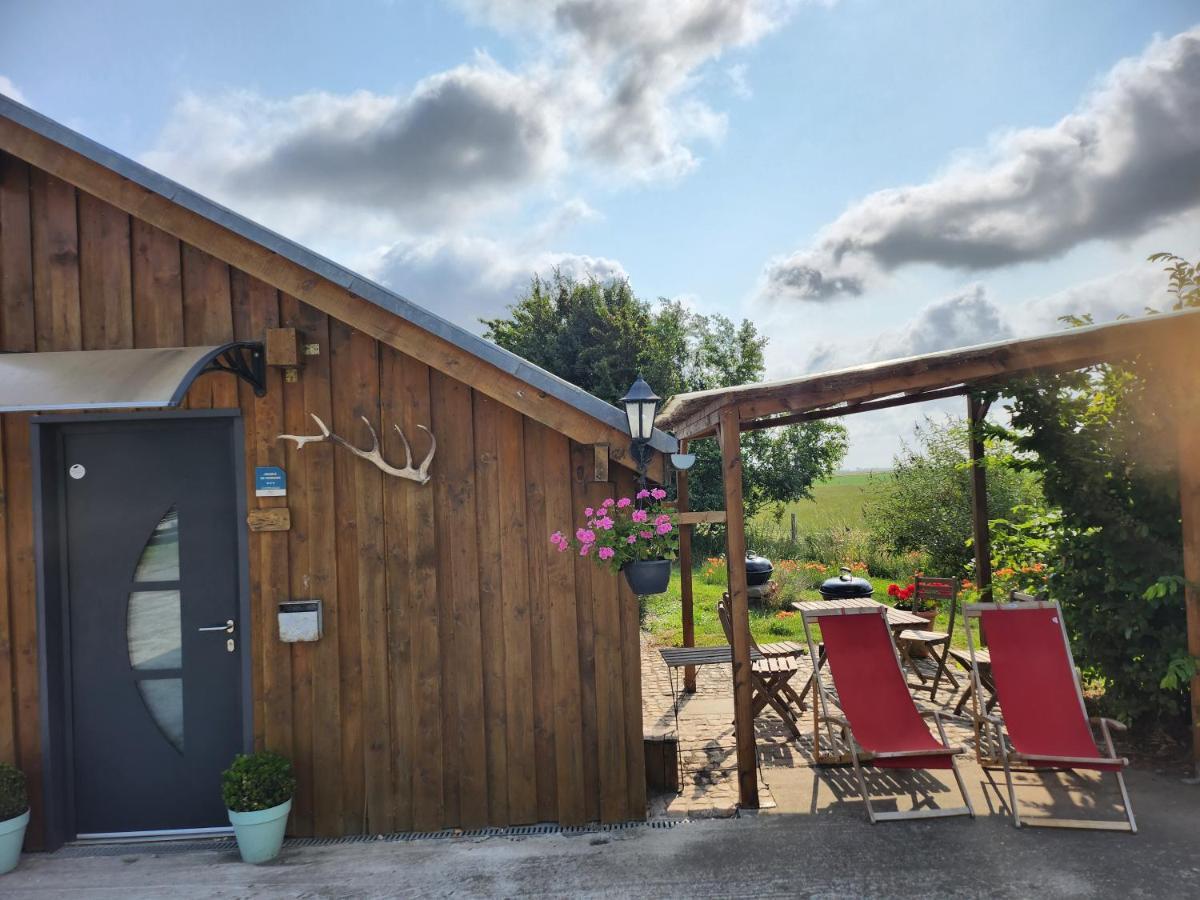 Le Chalet De La Ferme Du Tertre Villers-au-Tertre ภายนอก รูปภาพ